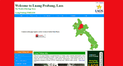 Desktop Screenshot of luangprabang-tourism-laos.org